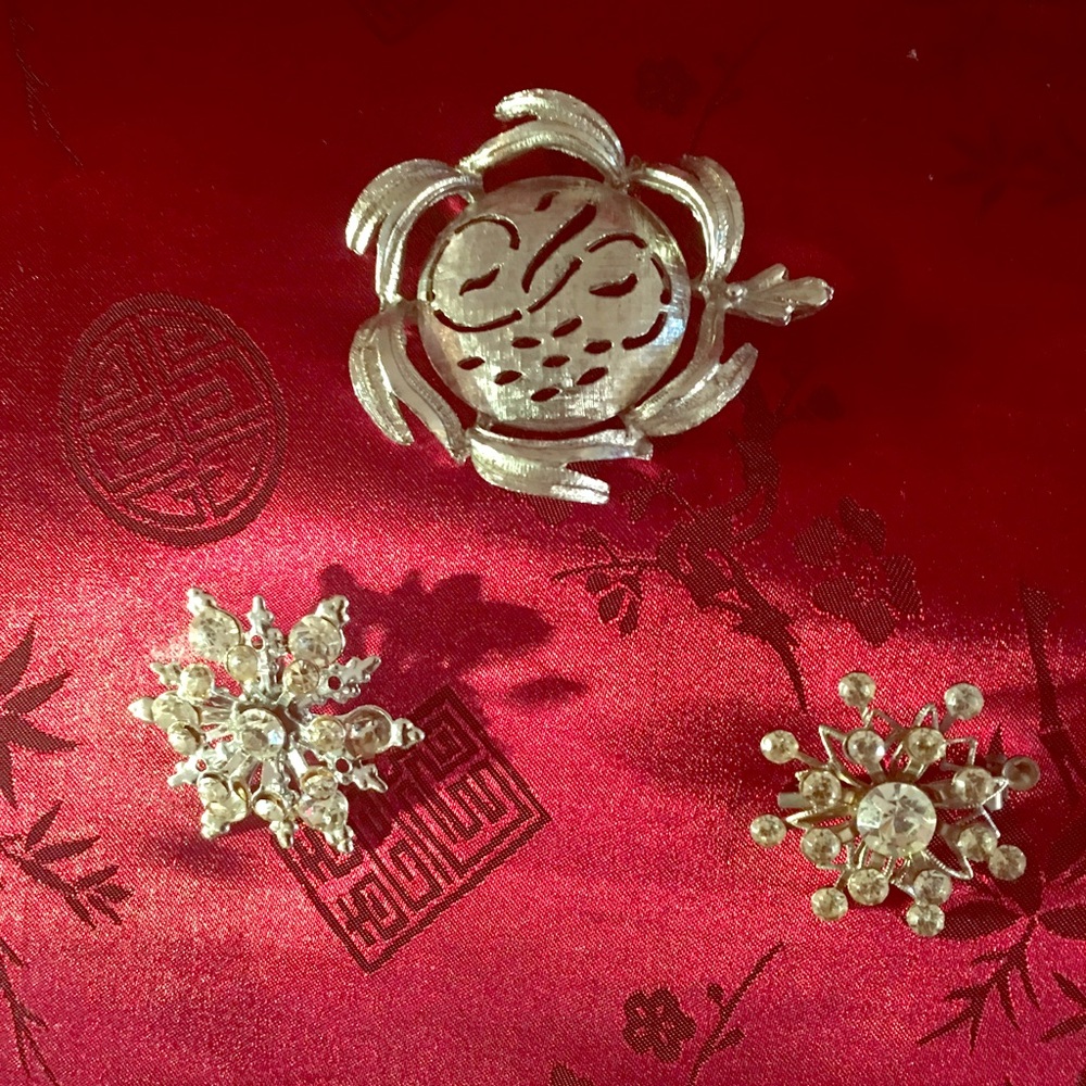 Brooches (3 total)
